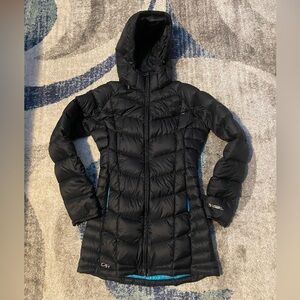 Outdoor Research black parka jacket XS